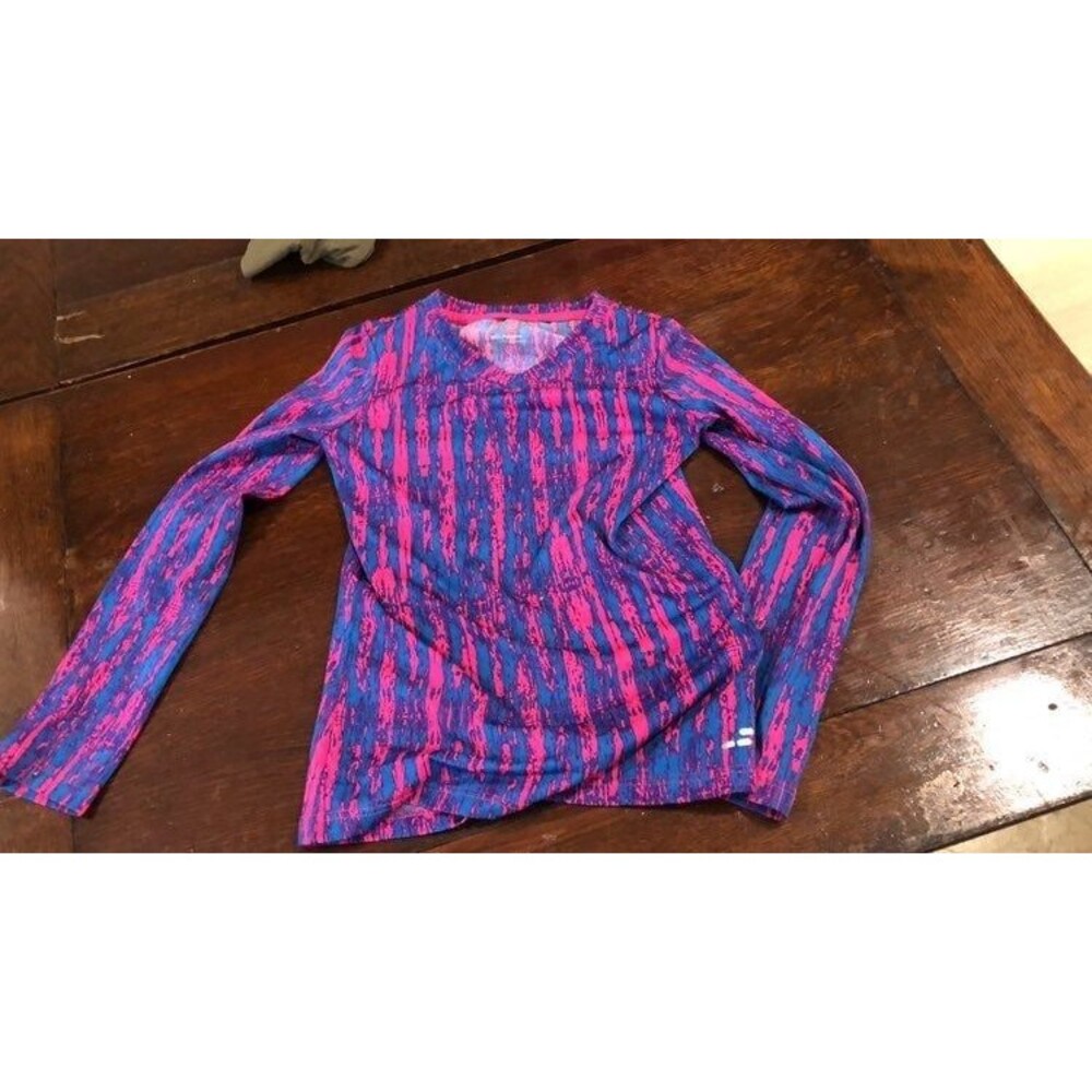 BCG Long Sleeve Athletic Top size 6 Pink Purple